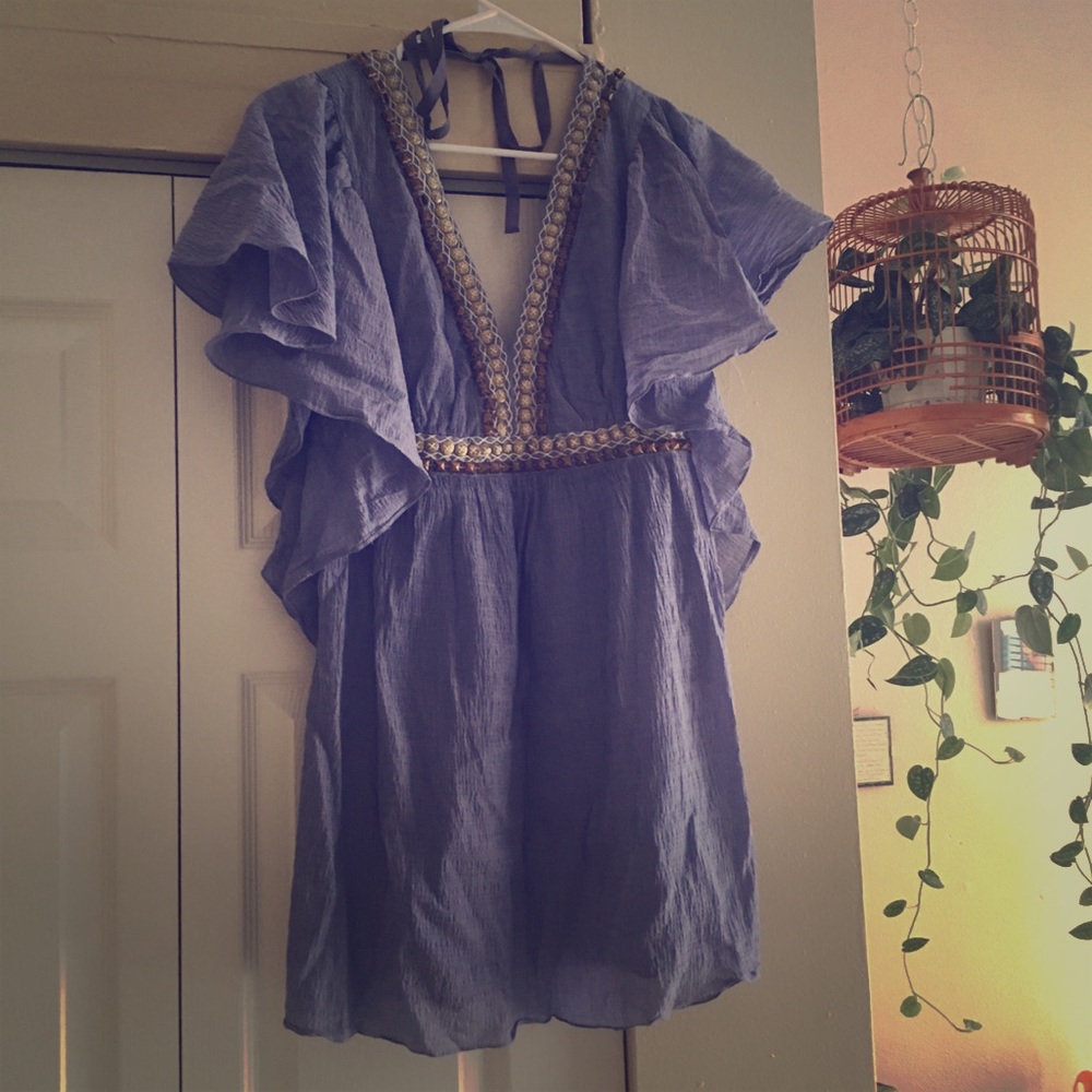 tibi embellished tunic - perfect for burning man!!